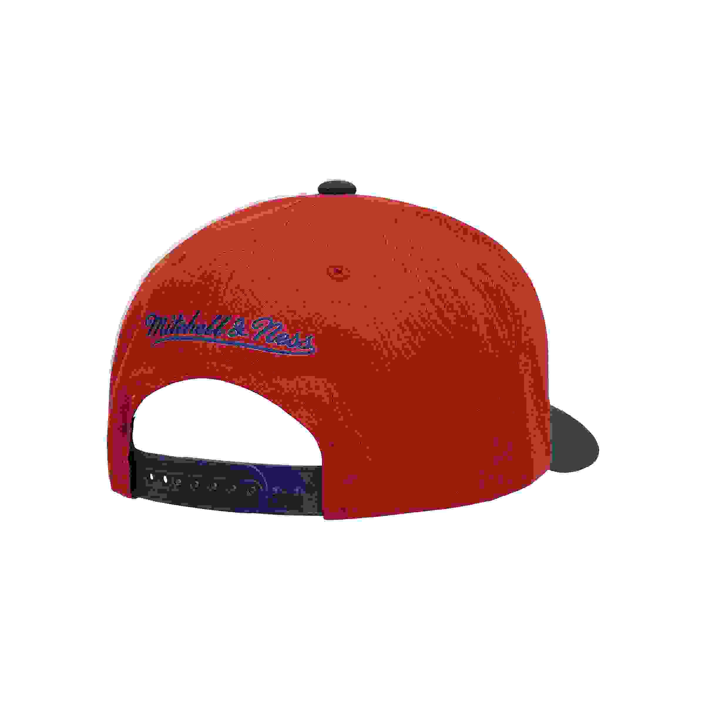 Mitchell & Ness St. Louis Cardinals MLB Script Cooperstown Collection Red/Navy Snapback Hat